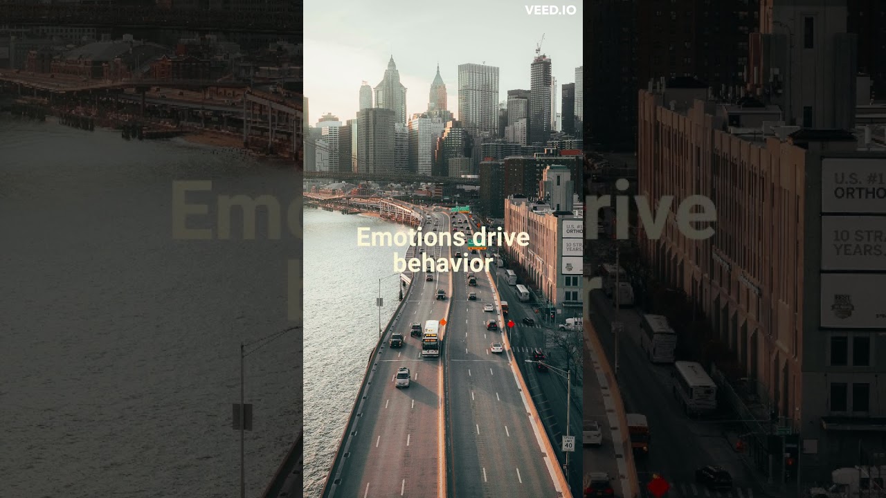 Emotions drive behavior