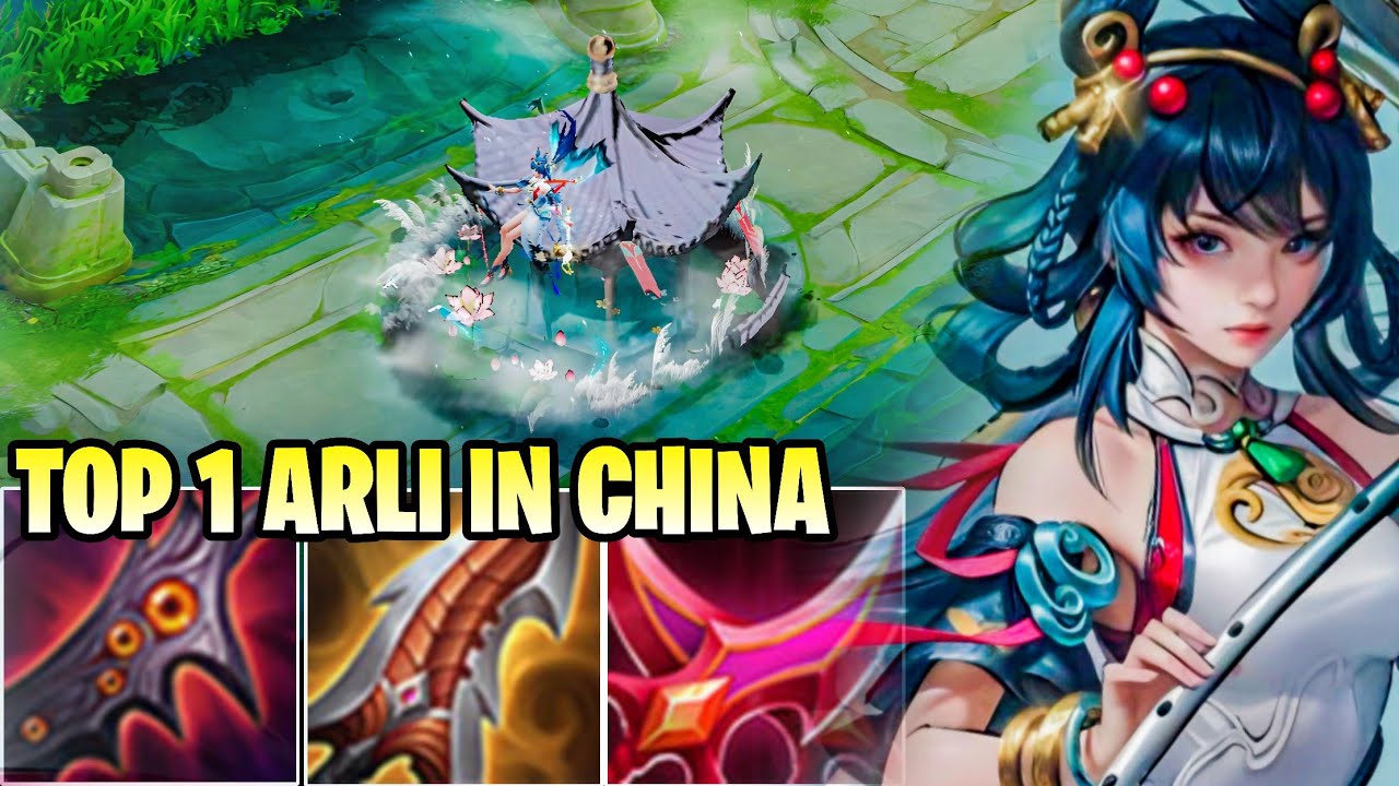 Honor of Kings Arli - Top 1 Arli in China Gameplay Grandmaster Legends Ranked