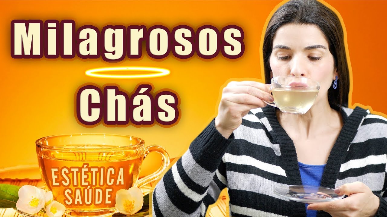 5 CHÁS MILAGROSOS para PELE e SAÚDE