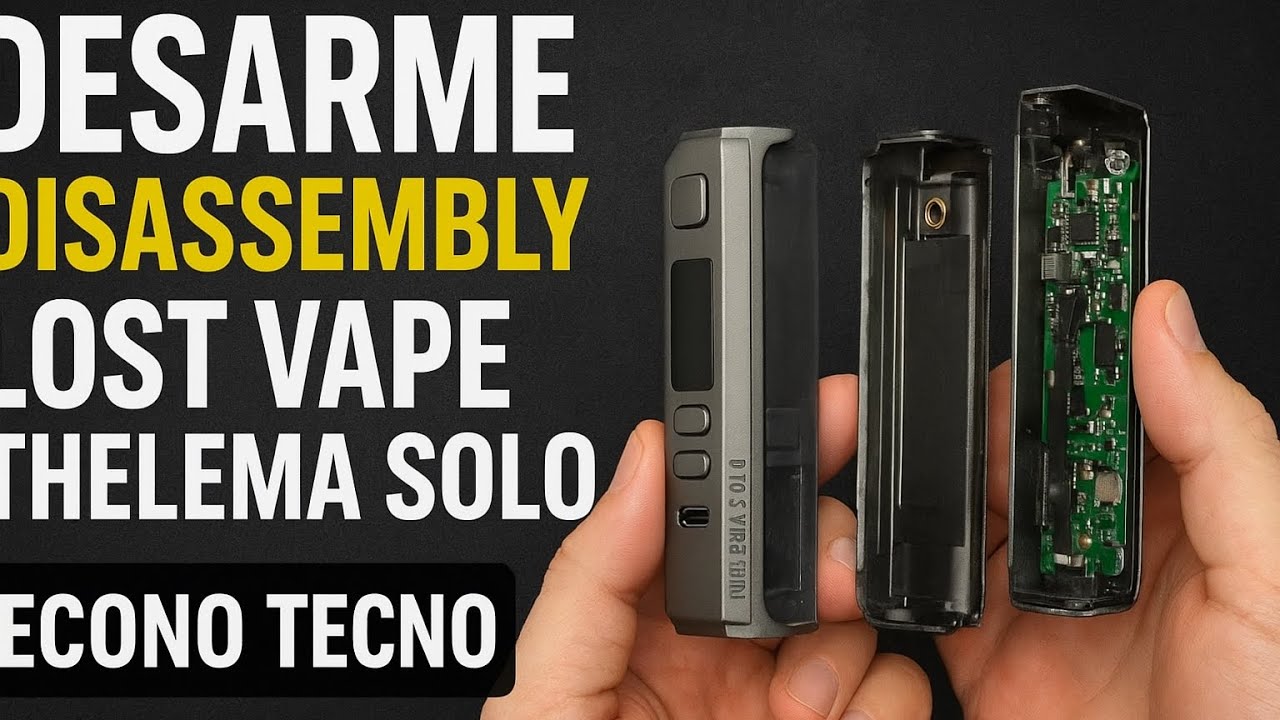 Disassembly &ndash; Lost Vape Thelema Solo | Econo Tecno