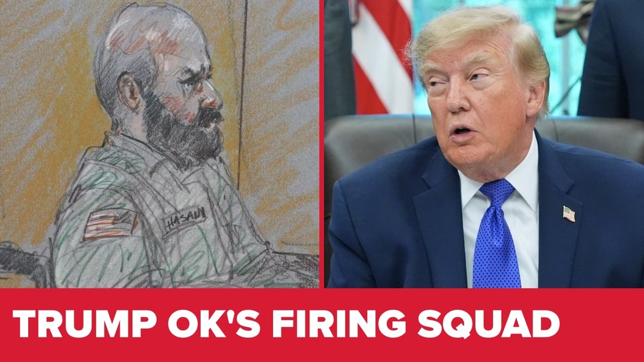 Trump approves firing squad execution for soldier who committed Fort Hood mass shooting