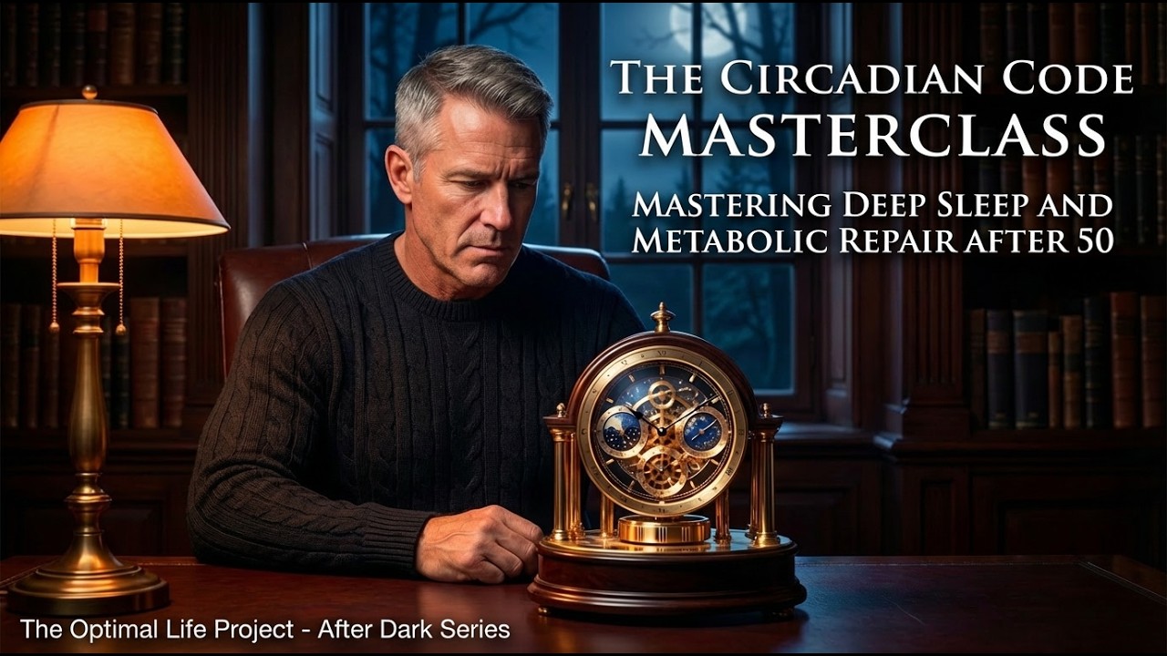 Deep Sleep After 50: The Circadian Code, Brain Detox & Metabolic Repair
