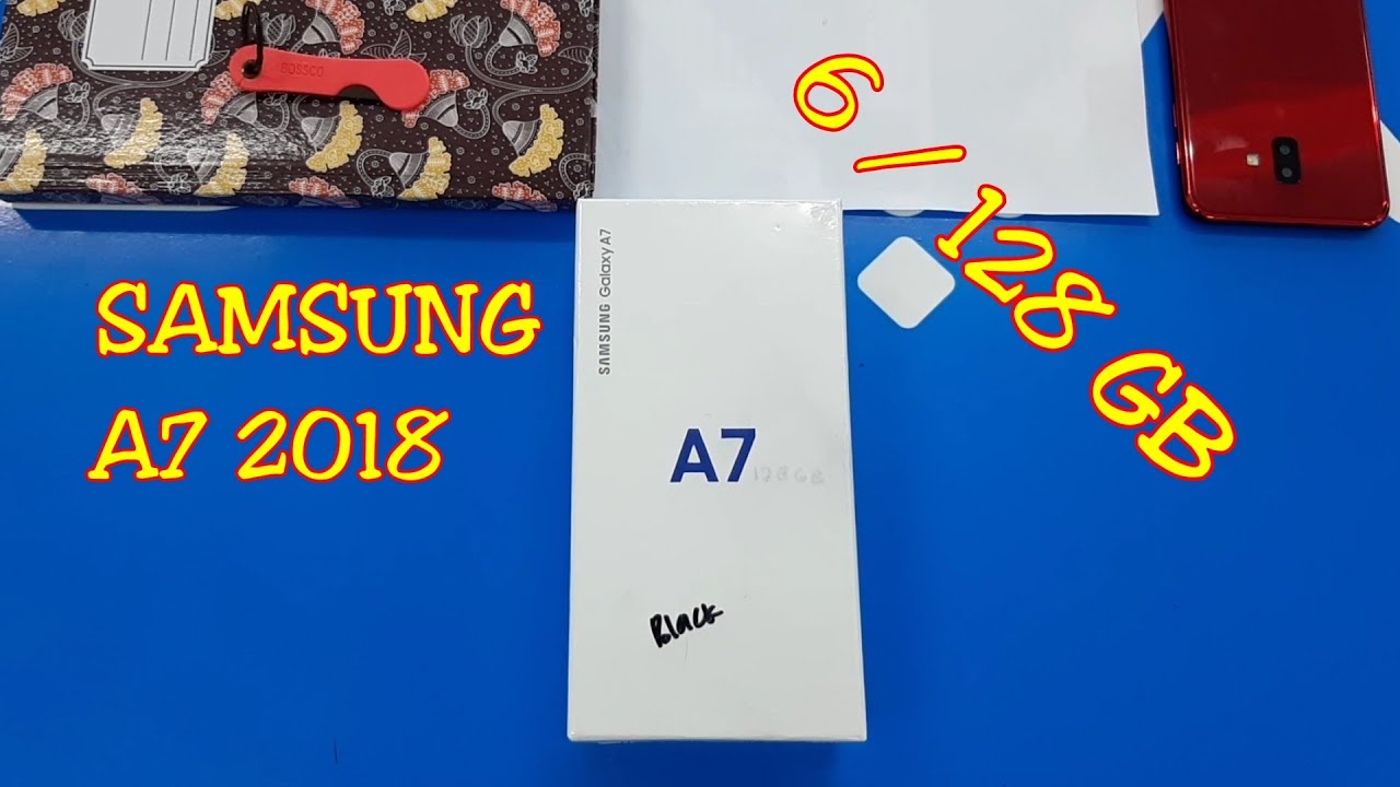 Unboxing Samsung Galaxy A7 2018 versi Ram 6 / 128 Indonesia