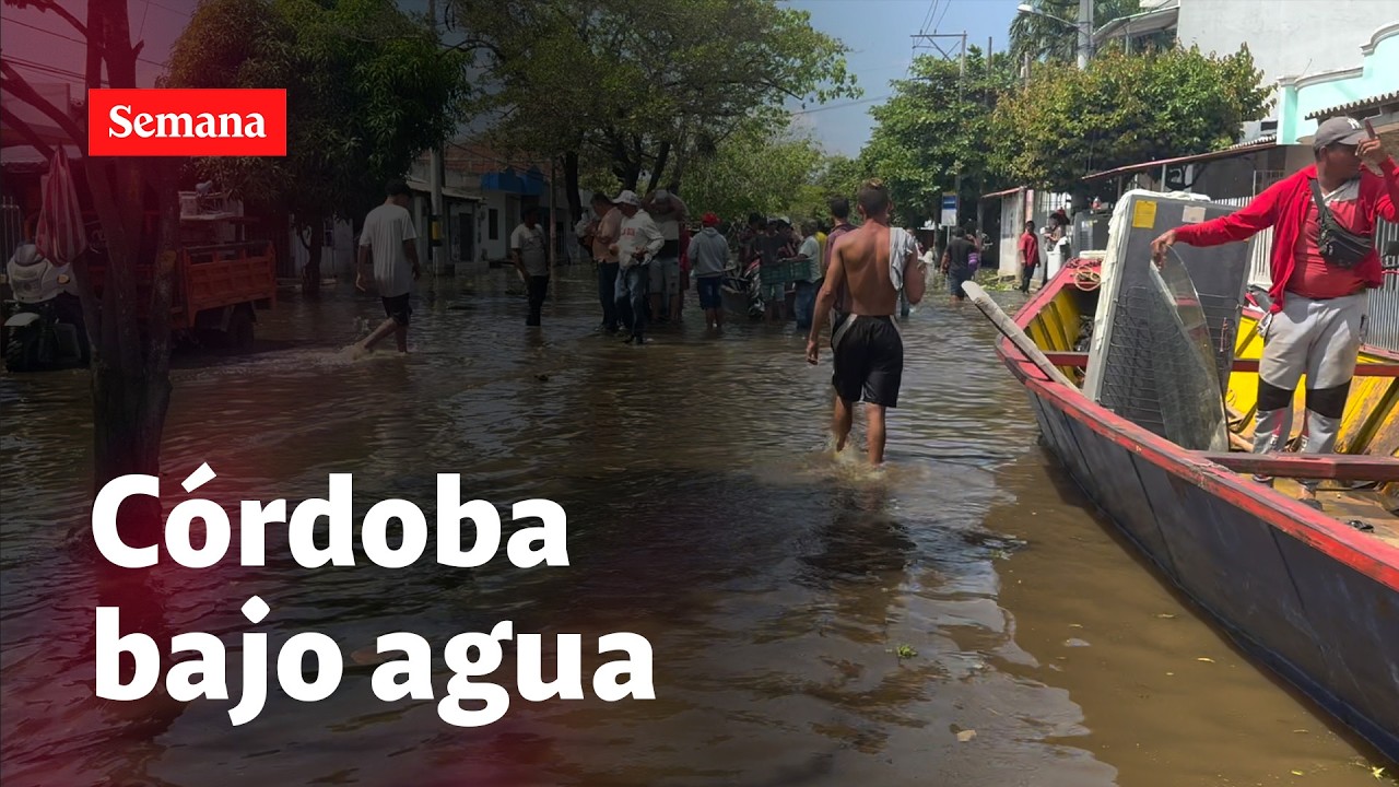 Graves inundaciones azotan a Córdoba: este es el complejo panorama | Semana noticias