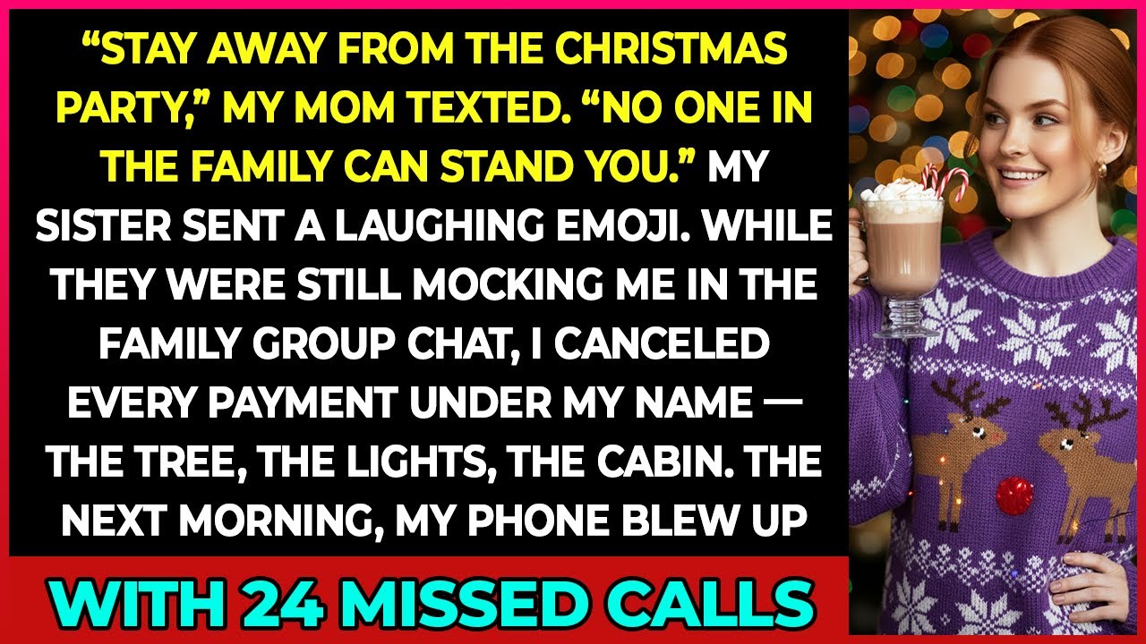 My Parents Uninvited Me from the Family Christmas in a Group Chat — Everyone Agreed. Until They...