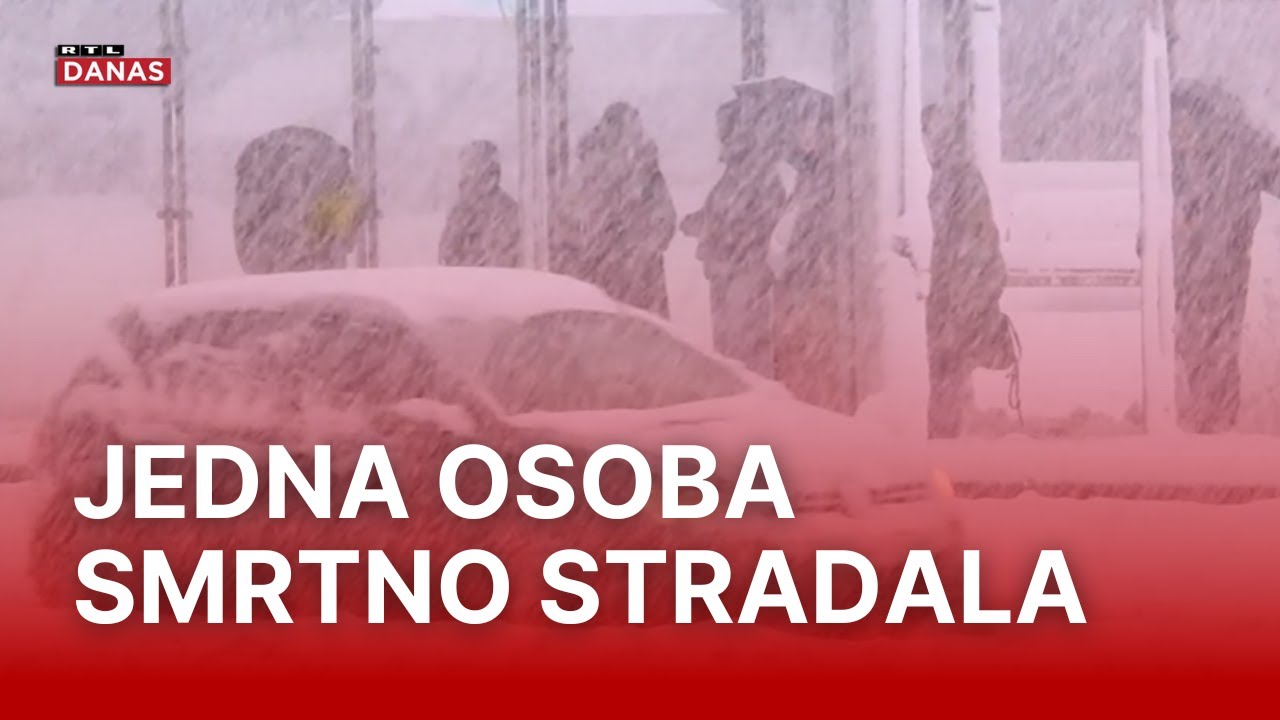 Kaos na cestama, tisuće bez struje: Izvanredno stanje zbog snijega kod susjeda! | RTL Danas