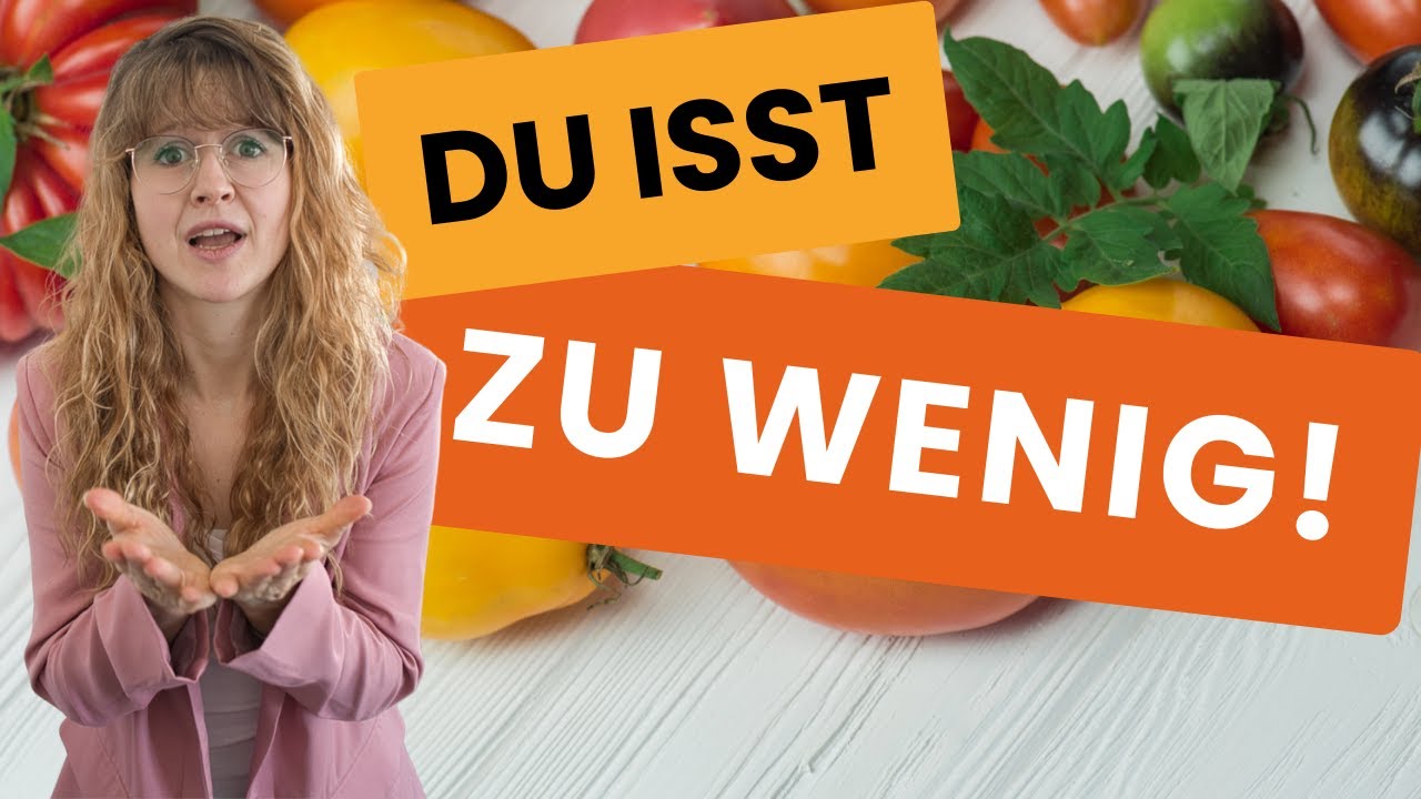 5 Anzeichen, dass du zu wenig isst