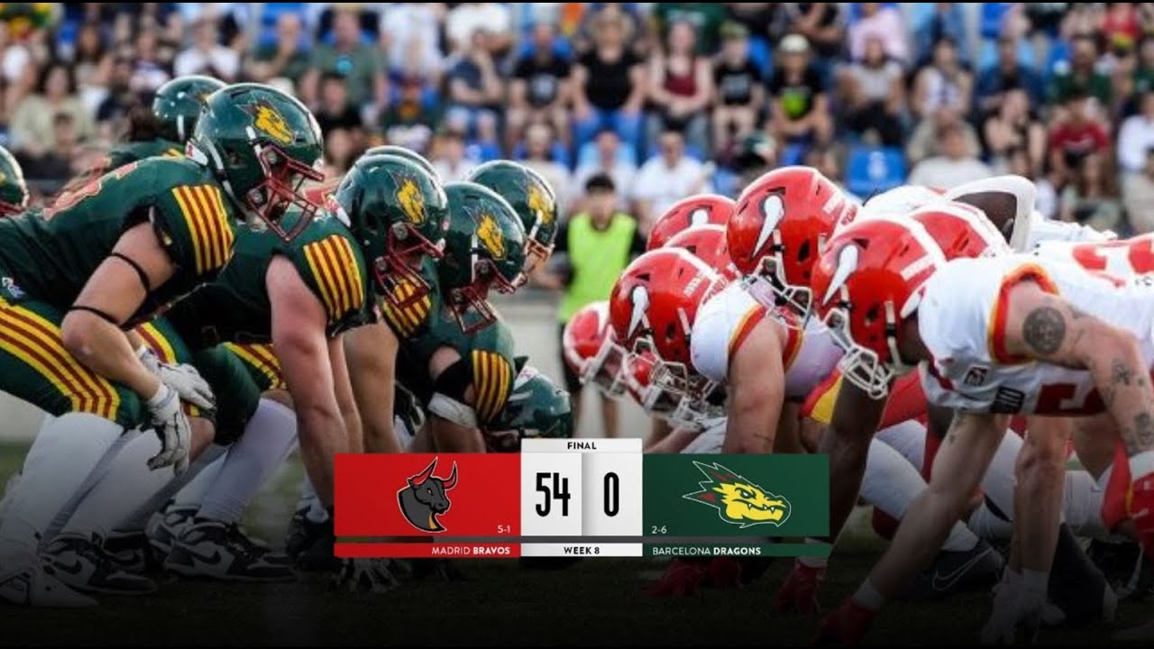GAME 6 - Madrid Bravos at Barcelona Dragons - Season 2024 ✈️​