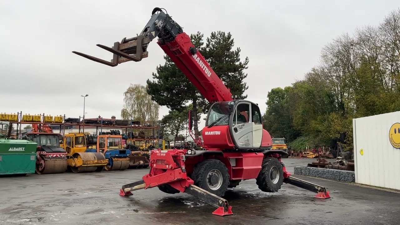 Chariot télescopique Manitou MRT 2150 Privilège