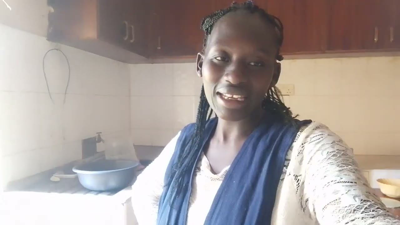 Simple village girls meal 
