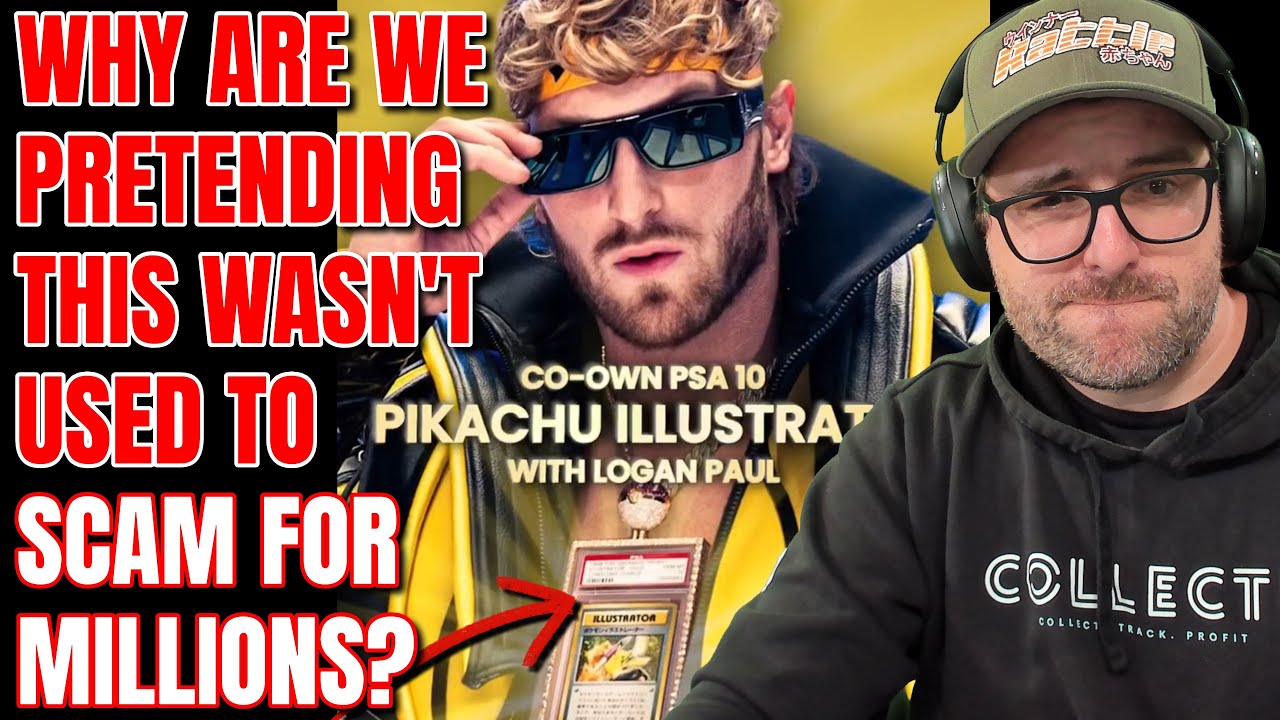Logan Paul Fake Case, Liquid Marketplace SCAM & PSA 10 Illustrator Updates