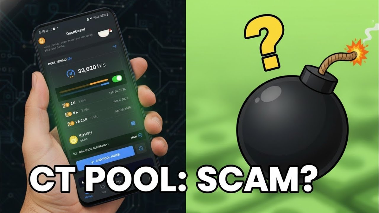 🤑CT POOL MINING🤯¿Legid o fake? 🫣mineria de criptomonedas ✅️PAGOS 🆗️  