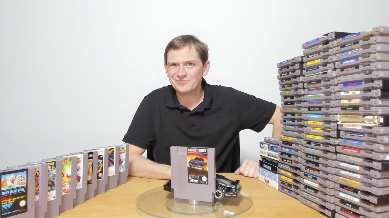 Knight Rider 5 Minuten Nintendo NES Test mit meinem Freund Mini Hoff #gameplay #funny