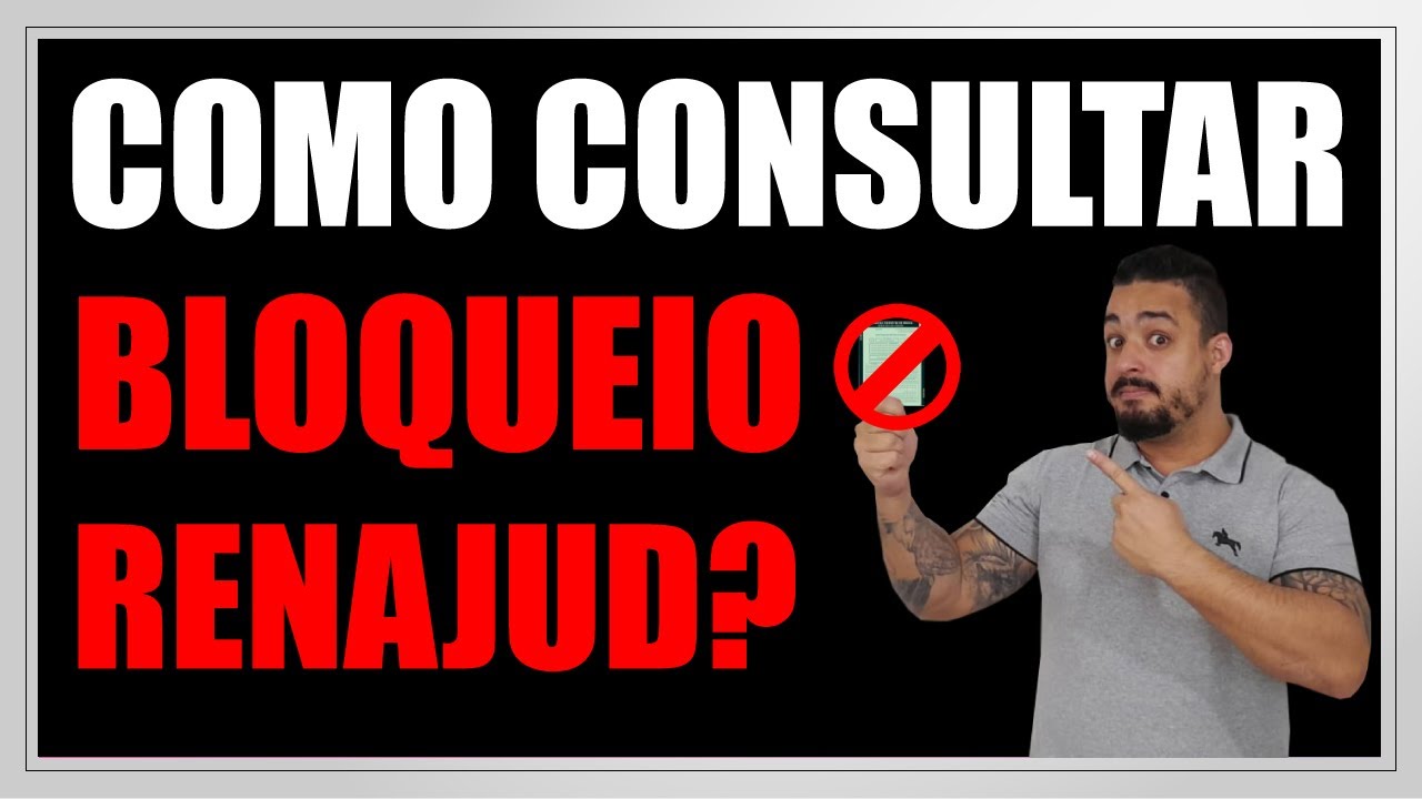 COMO CONSULTAR BLOQUEIO RENAJUD? F&Aacute;CIL E LINK NA DESCRI&Ccedil;&Atilde;O!