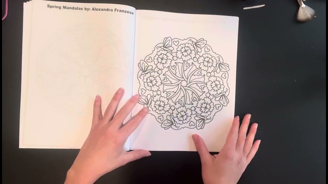 Spring Mandalas by Alexandra Franzese Flip Through