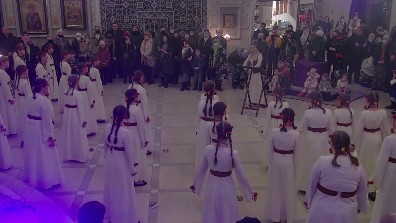 Концерт колядок. Хор 