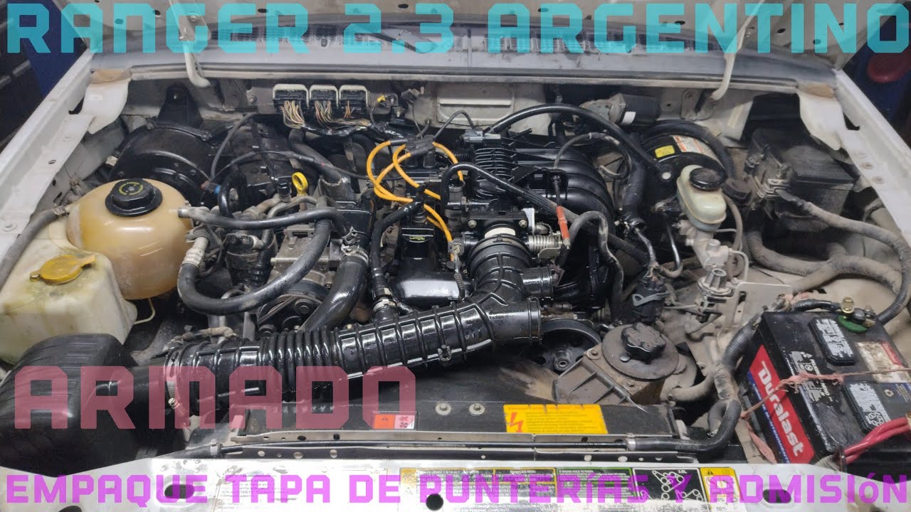 RANGER 2.3 ARGENTINO EMPAQUE TAPA PUNTERÍAS ADMISIÓN ARMADO