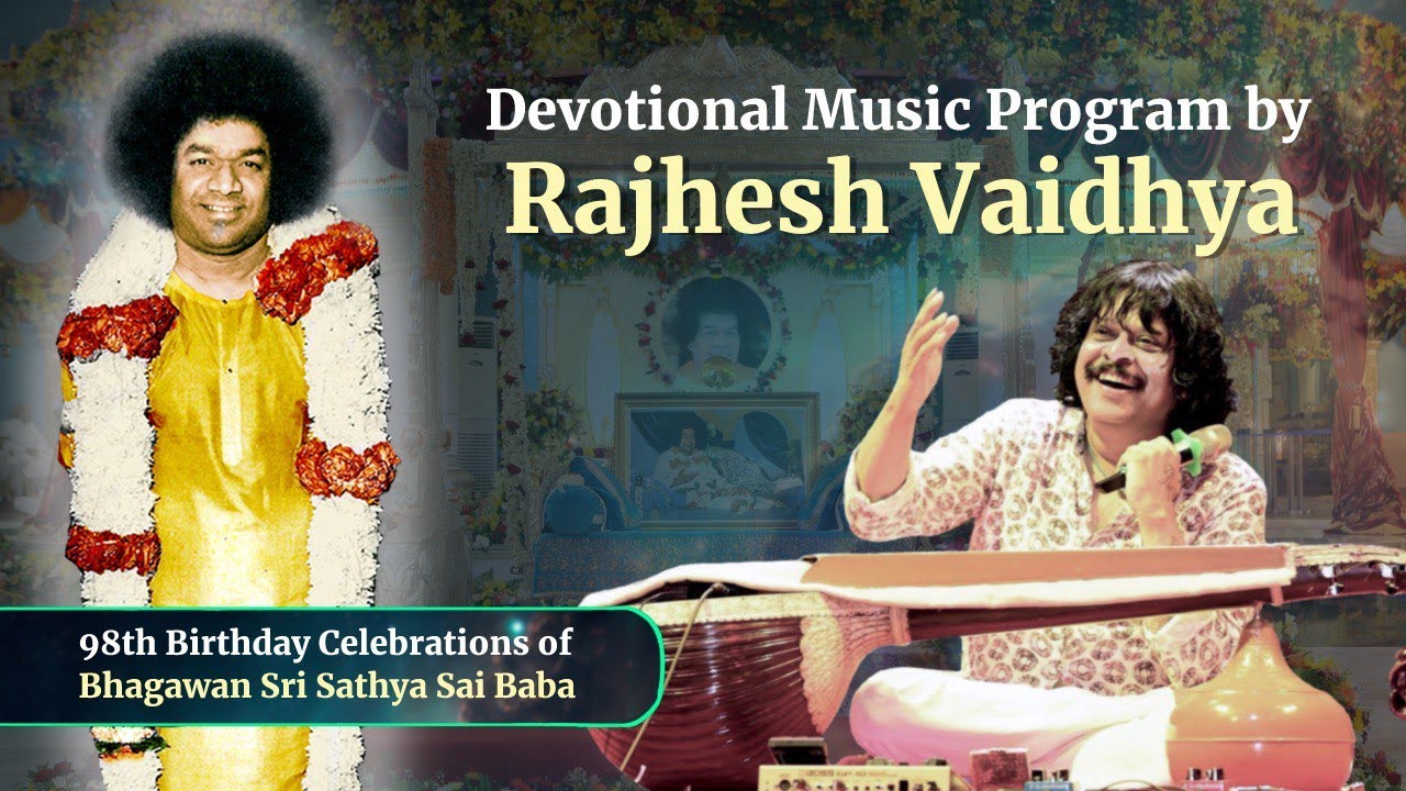 Devotional Music Program by Rajhesh Vaidhya and Team | Nov 20, 2023 | Evening | Prasanthi Nilayam