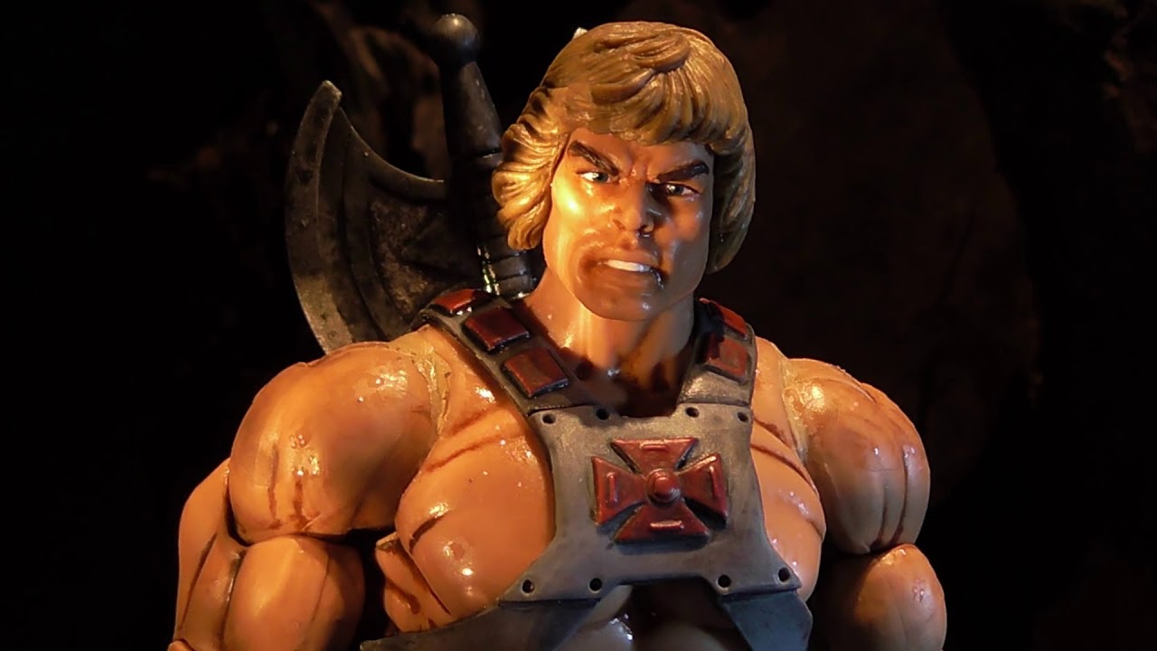 MOTU Ultimate Edition customizing He-Man and Skeletor with Fimo modelling Clay