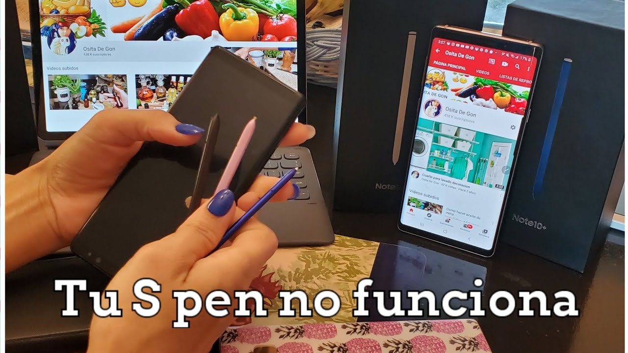 Por qué mi S Pen no funciona correctamente