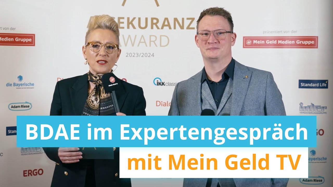 BDAE im Expertengespräch mit Mein Geld TV