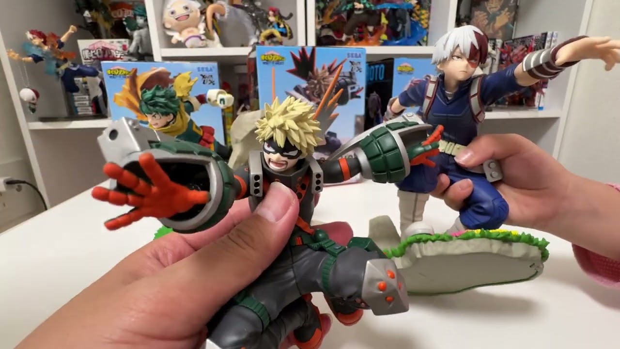 フィギュア開封動画 僕のヒーローアカデミア THE MOVIE ユアネクストXrossLink フィギュア “爆豪勝己”“緑谷出久”“轟焦凍”