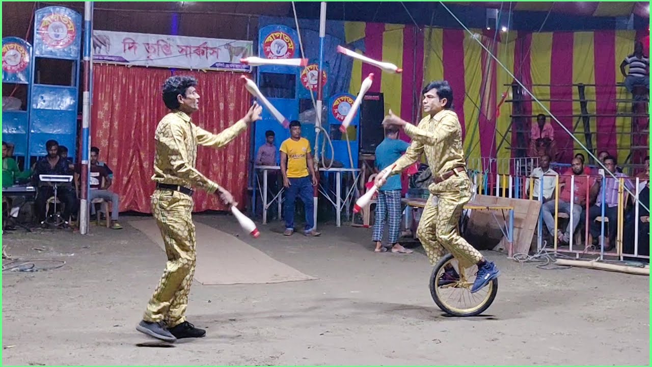আপন মায়ের পেটের দুই ভাইয়ের অসাধারণ সার্কাস খেলা, পেটের দায়ে জীবন মরণের সার্কাস খেলা | Amazing Circus
