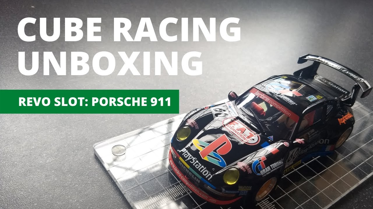 Revo Slot PlayStation Porsche 911GT2 - Unboxing