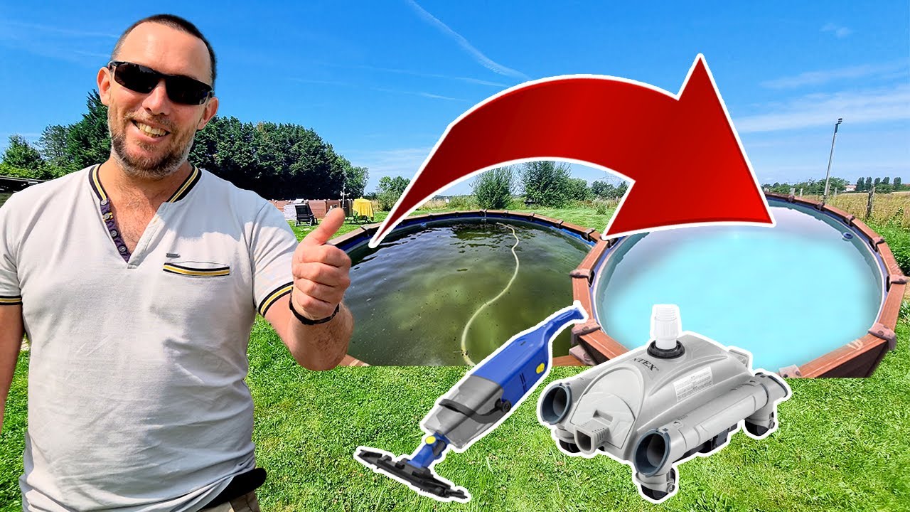 🎥 Test de 2 Robots Piscine – Nettoyage Efficace et Sans Effort ! 🧼🤖