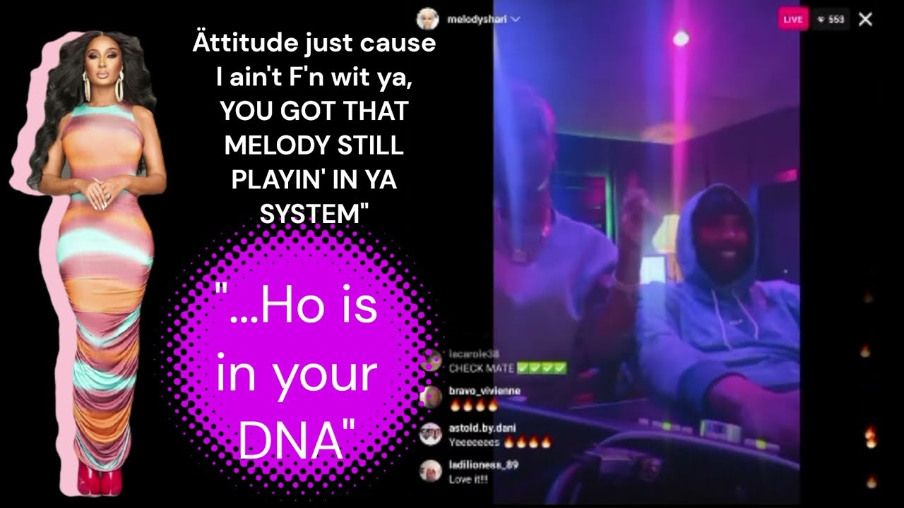Melody Shari New Song! Nobody's Business LIVE - Martell Holt has H0 in his DNA!