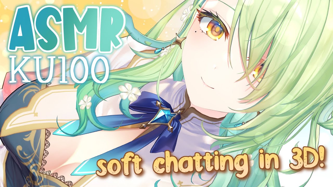 【KU100 ASMR】 Softly whispering to you in 3D~