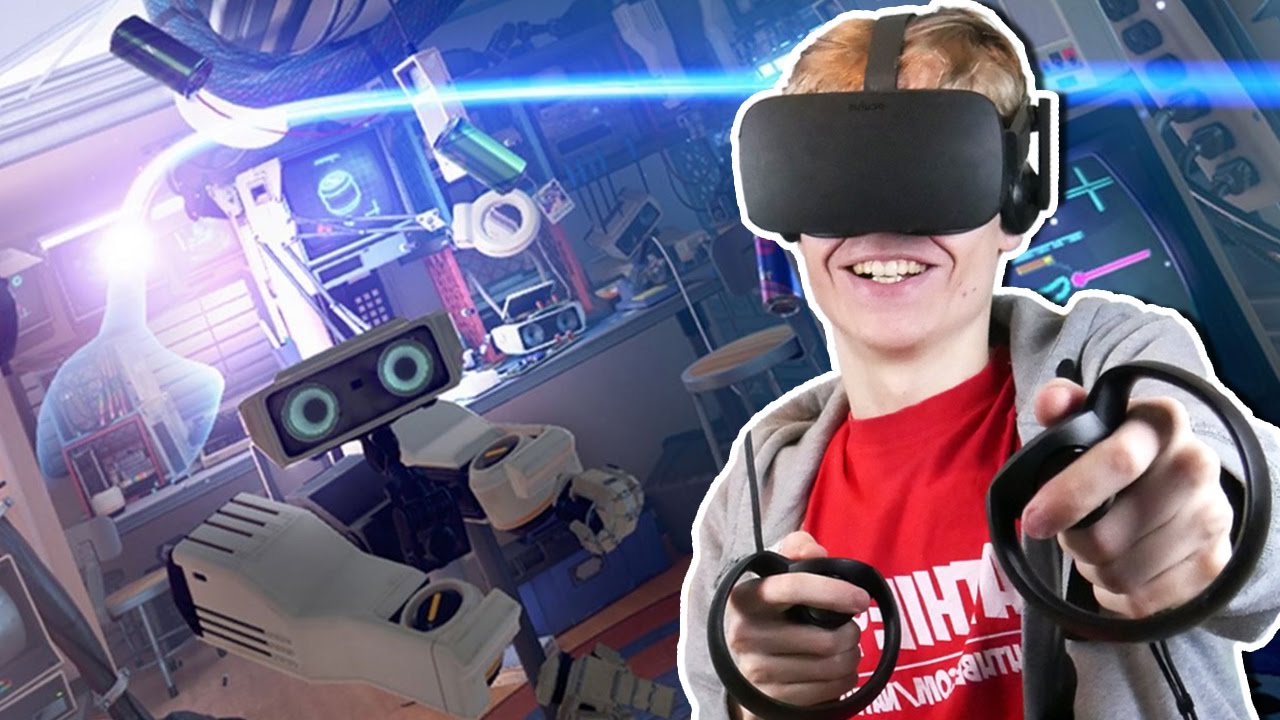 EASTER EGG HUNT IN VIRTUAL REALITY | First Contact VR (Oculus Touch Gameplay)