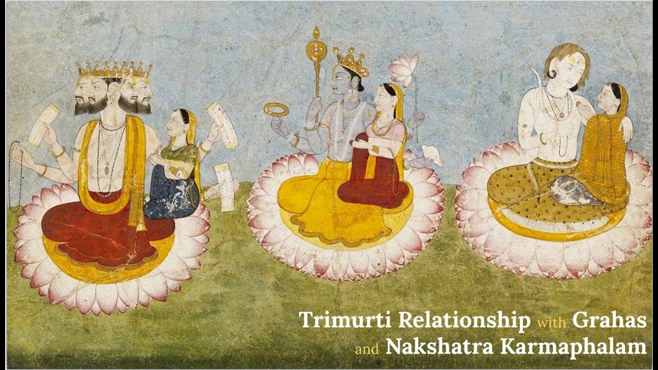 Part 1: Trimurti Relationship with Grahas and Nakshatra Karmaphalam – Parashara Conference 2024