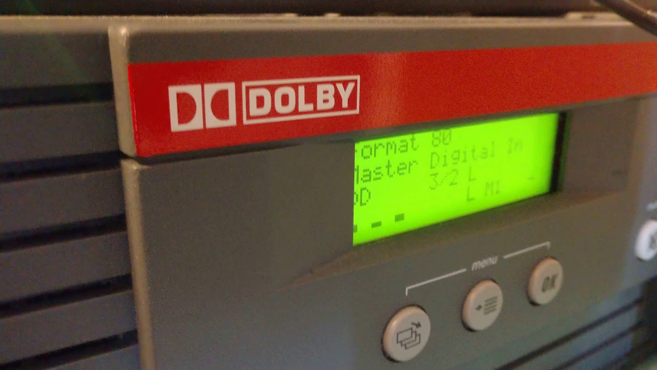 Blu-ray on Dolby co650 and system update