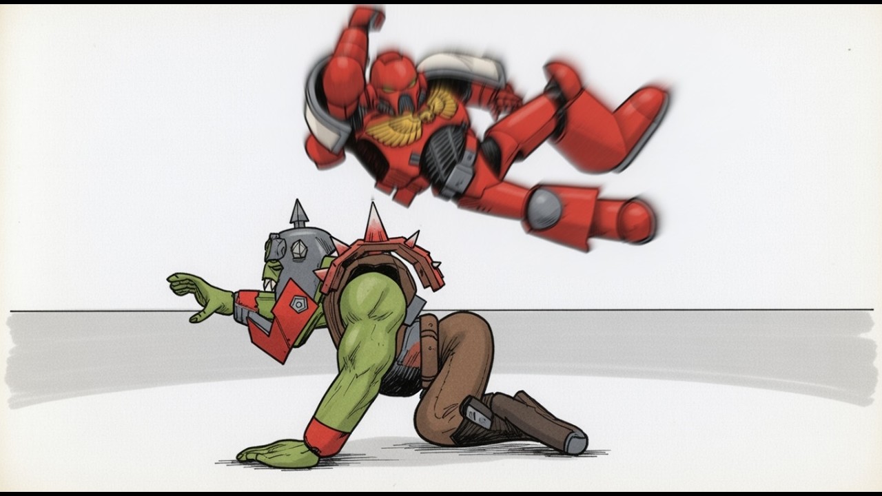 Average dawn of war pvp match against orc