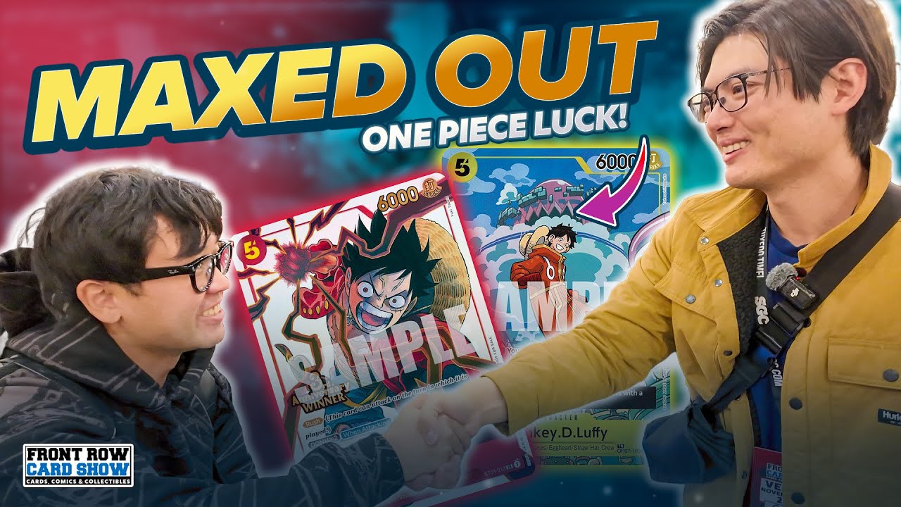 Trade PARTY at Front Row Card Show (Vendor POV/One Piece TCG/Pokemon TCG/Union Arena)