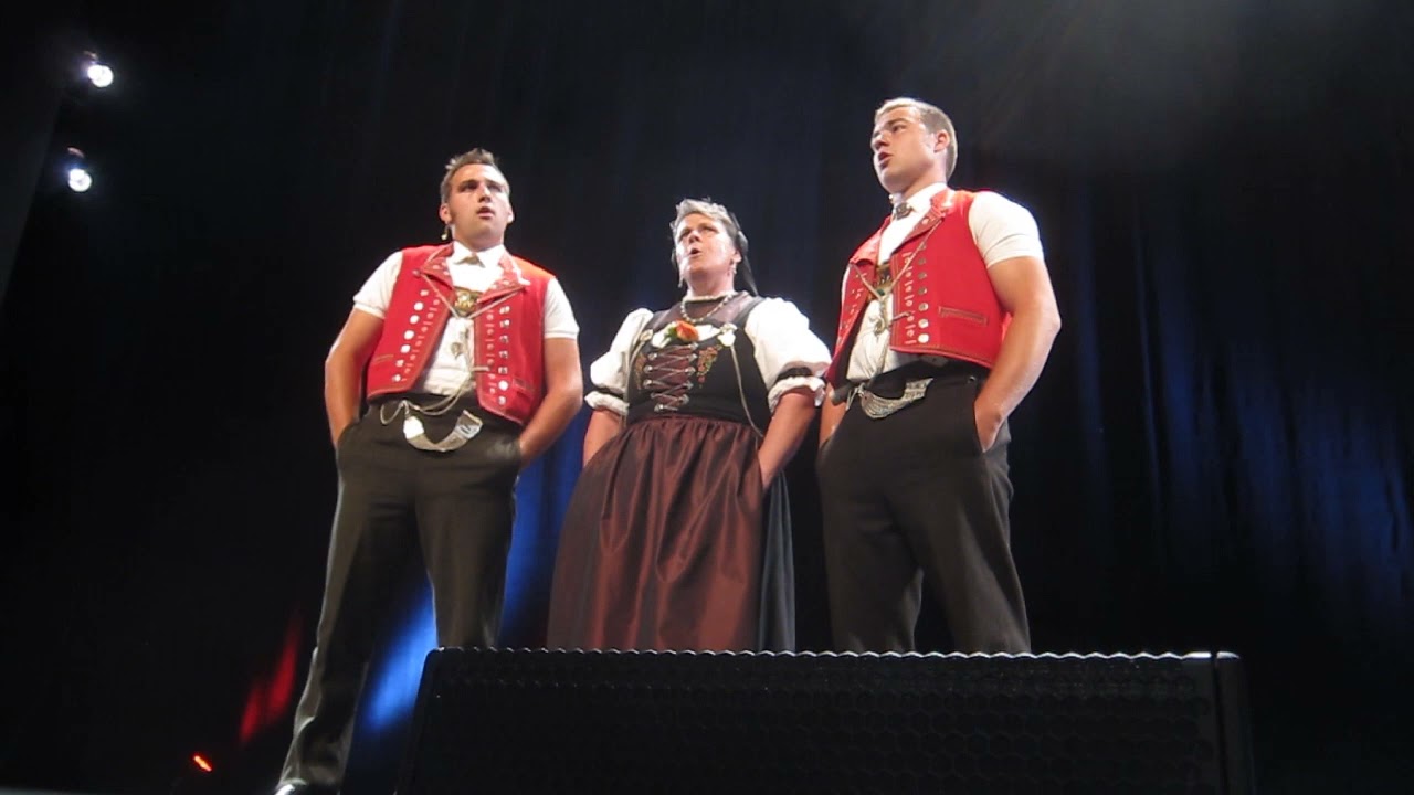 Jodlerterzett Trudi Frei - Brunner, Gregor Frei, Heinz Frei