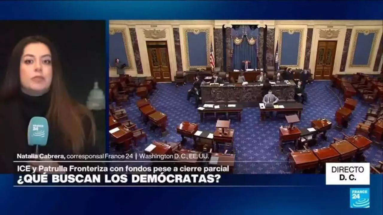Directo D. C. y el funcionamiento del ICE pese al cierre parcial del Gobierno • FRANCE 24 Español