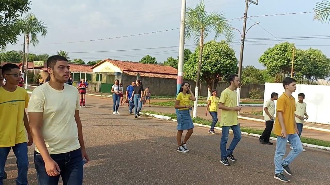 Assim foi a comemoração do 7 de setembro em Carmolandia..