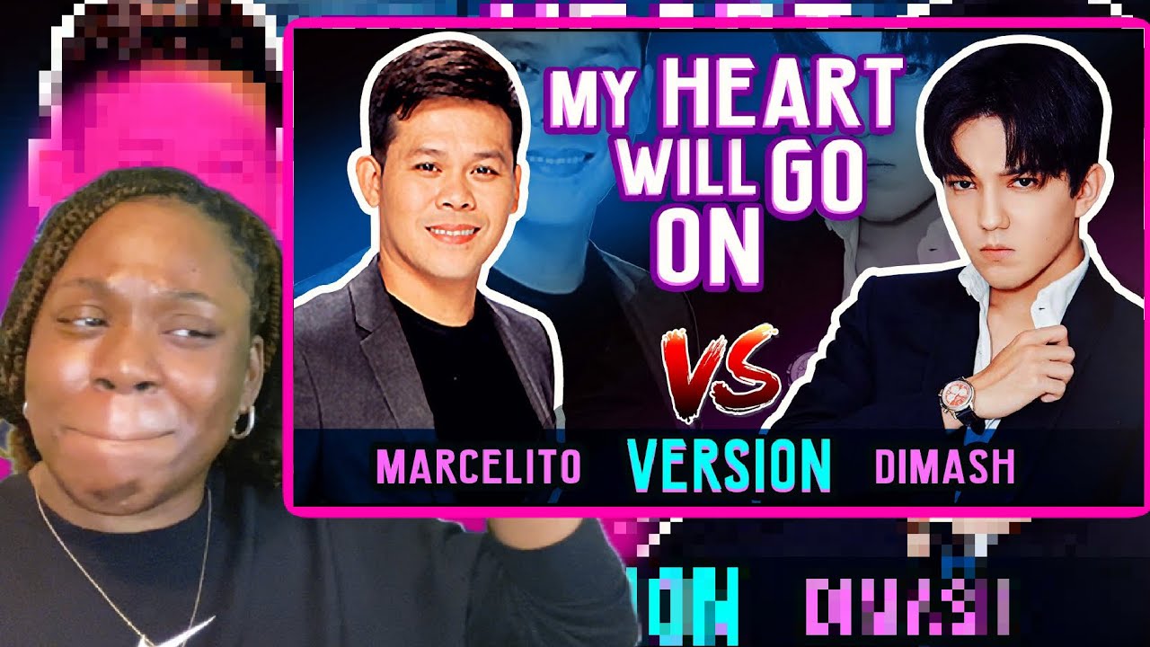 Who Did It Better ⁉️ Dimash Vs Marcelito Pomoy Incredible Rendition of My Heart Will Go On Reaction