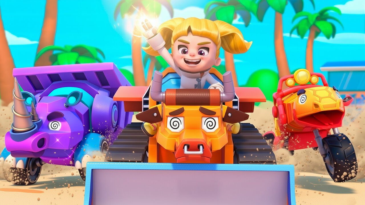 EVIL VILLAIN HYPNOTIZED Animal Car City! Help, Rescue Squad! | Super Truck Rescue Team
