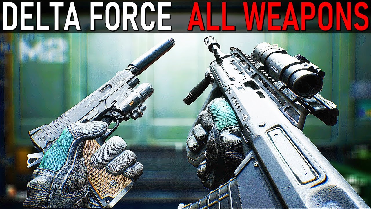 Delta Force - All Weapons