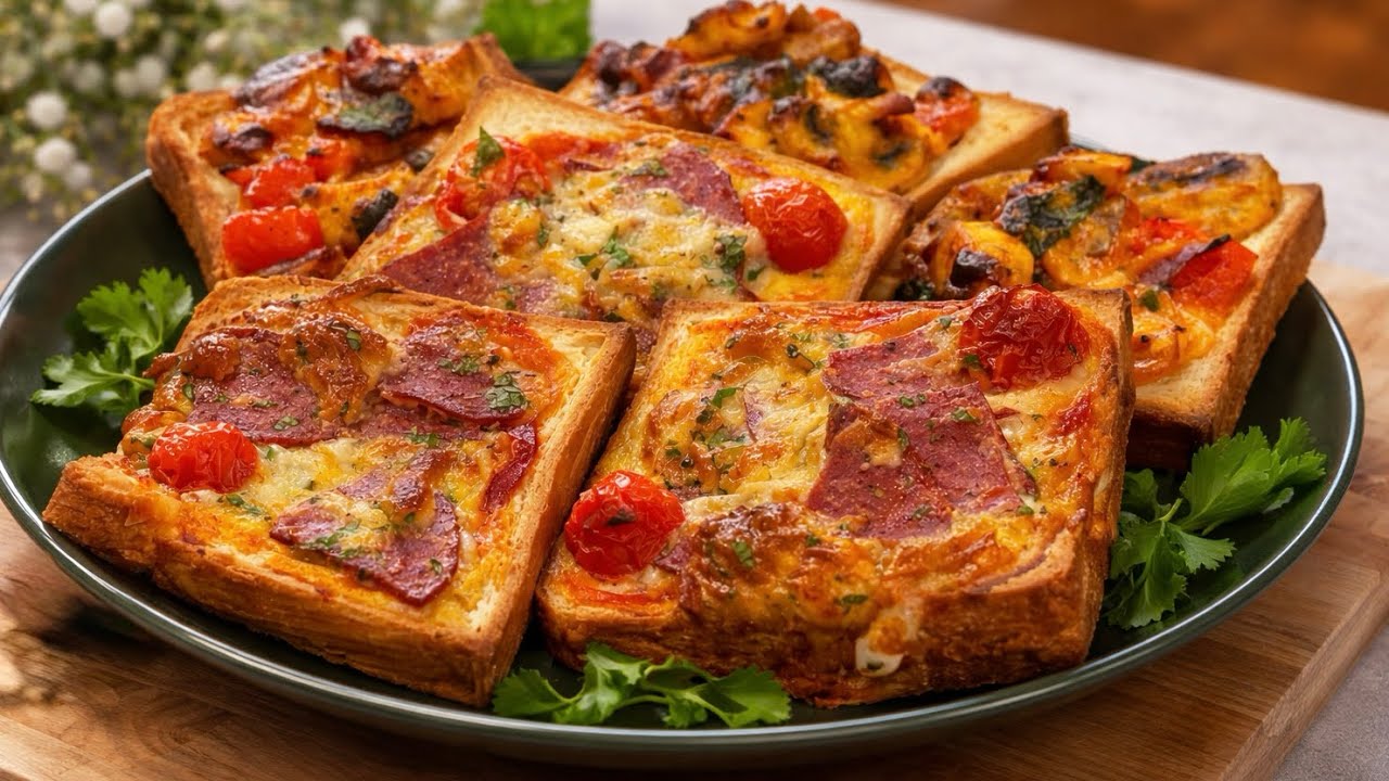 Quick Cheesy Toast Recipe | Perfect Breakfast, Snack or Light Dinner