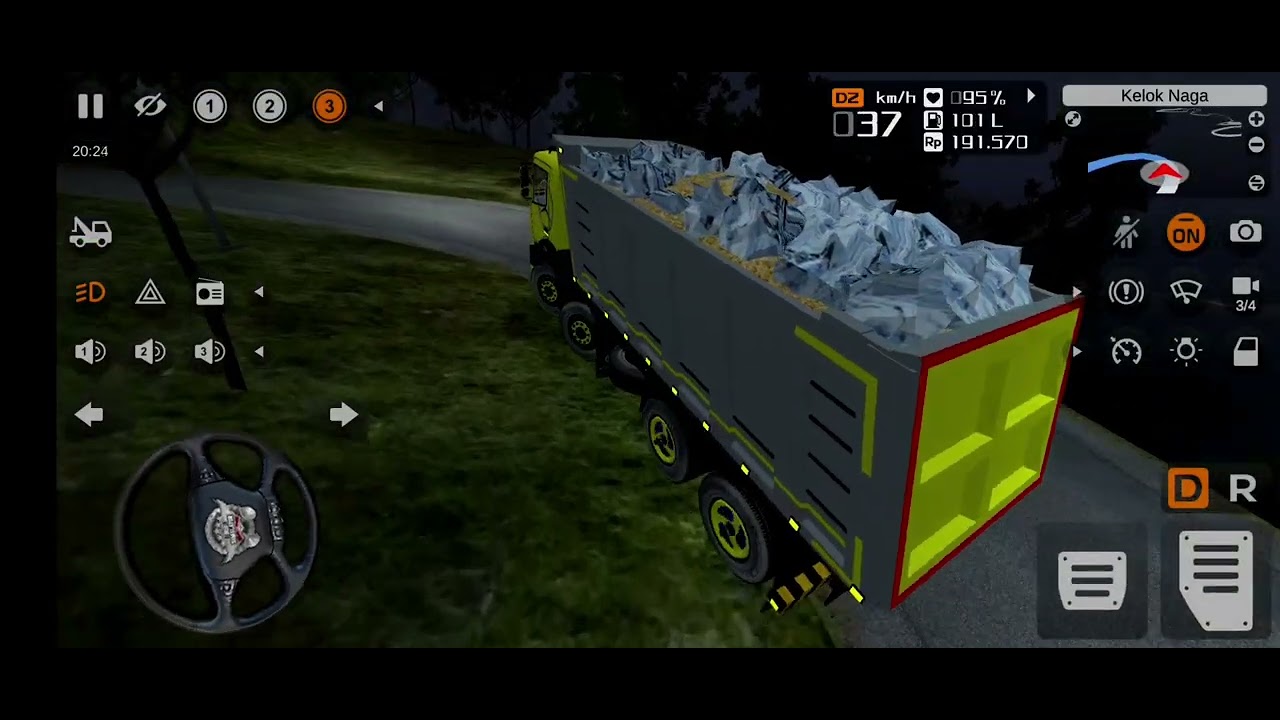 Truck mountain driving🚘🚘