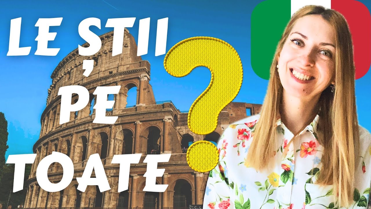 Învață 100 de verbe în limba italiană
