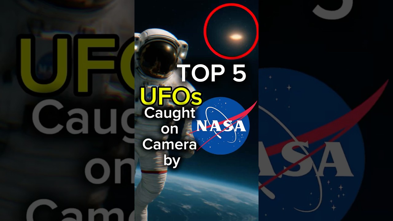 Top 5 UFOs Caught on Camera by NASA 🚀👽 #uap #space #aliens#nasa  #disclosure