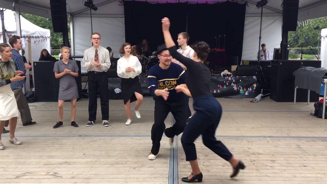 Dancers from Chicago Swing Dance Studio @ Stockholms Kulturfestival -part 1