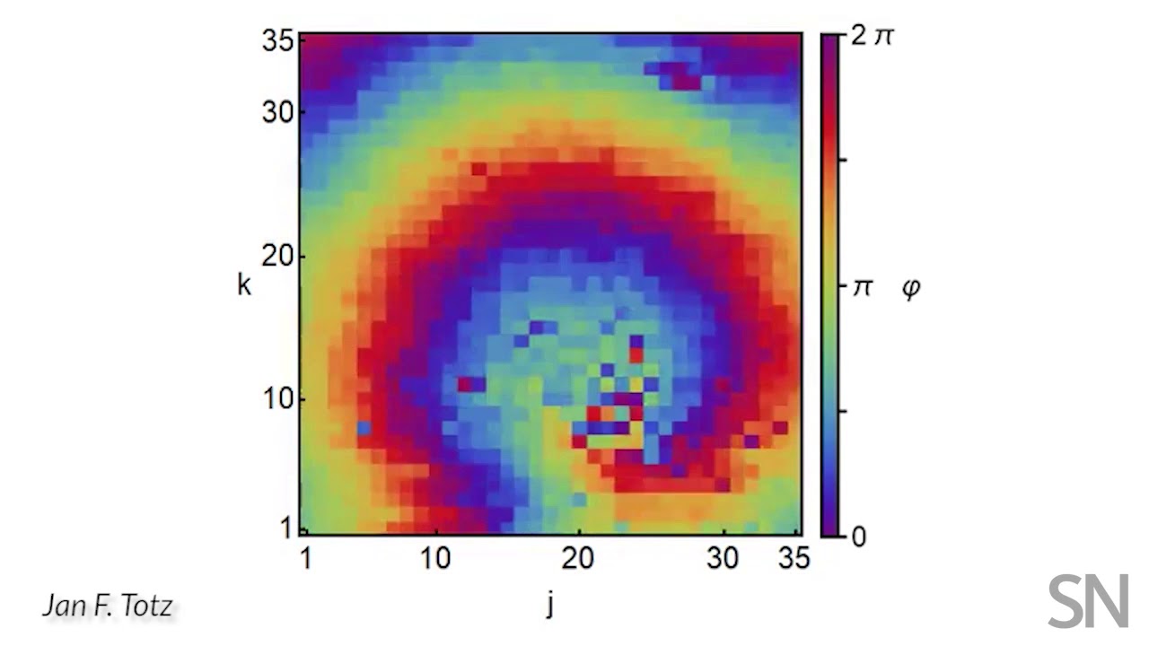 Watch a hypnotic spiral wave | Science News
