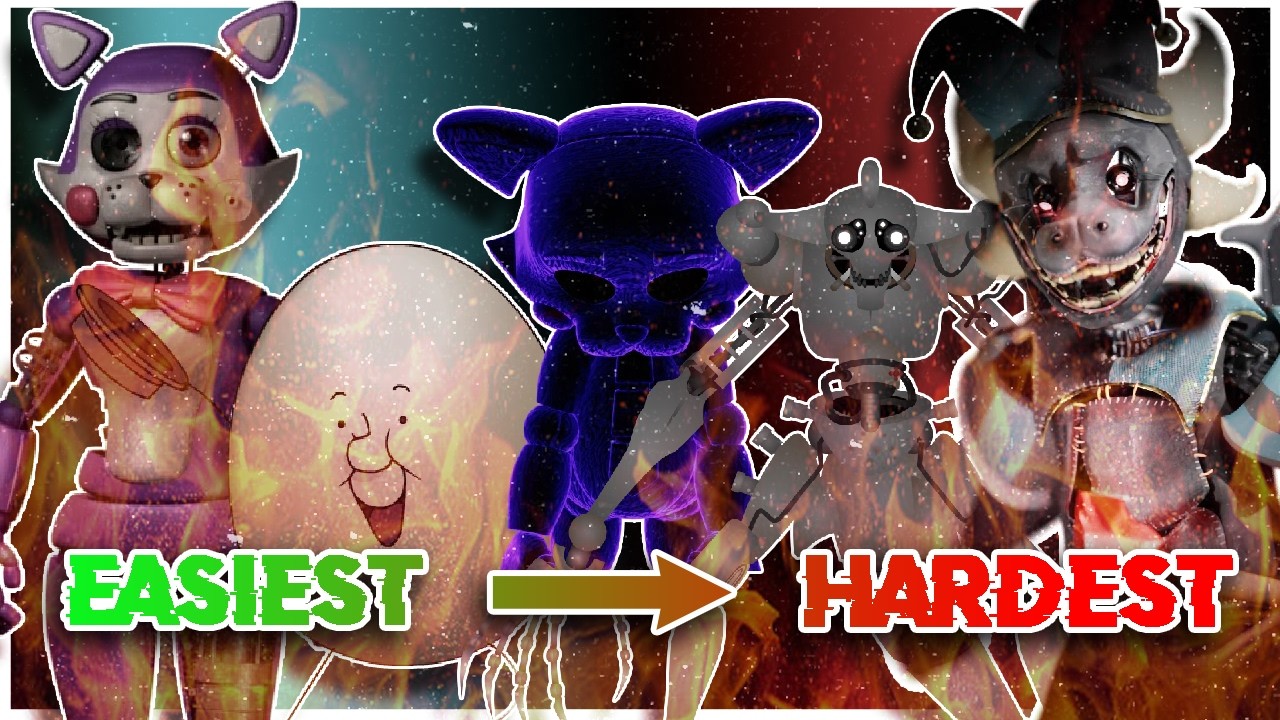 Fnaf MAX MODES But They Get Harder Each Time