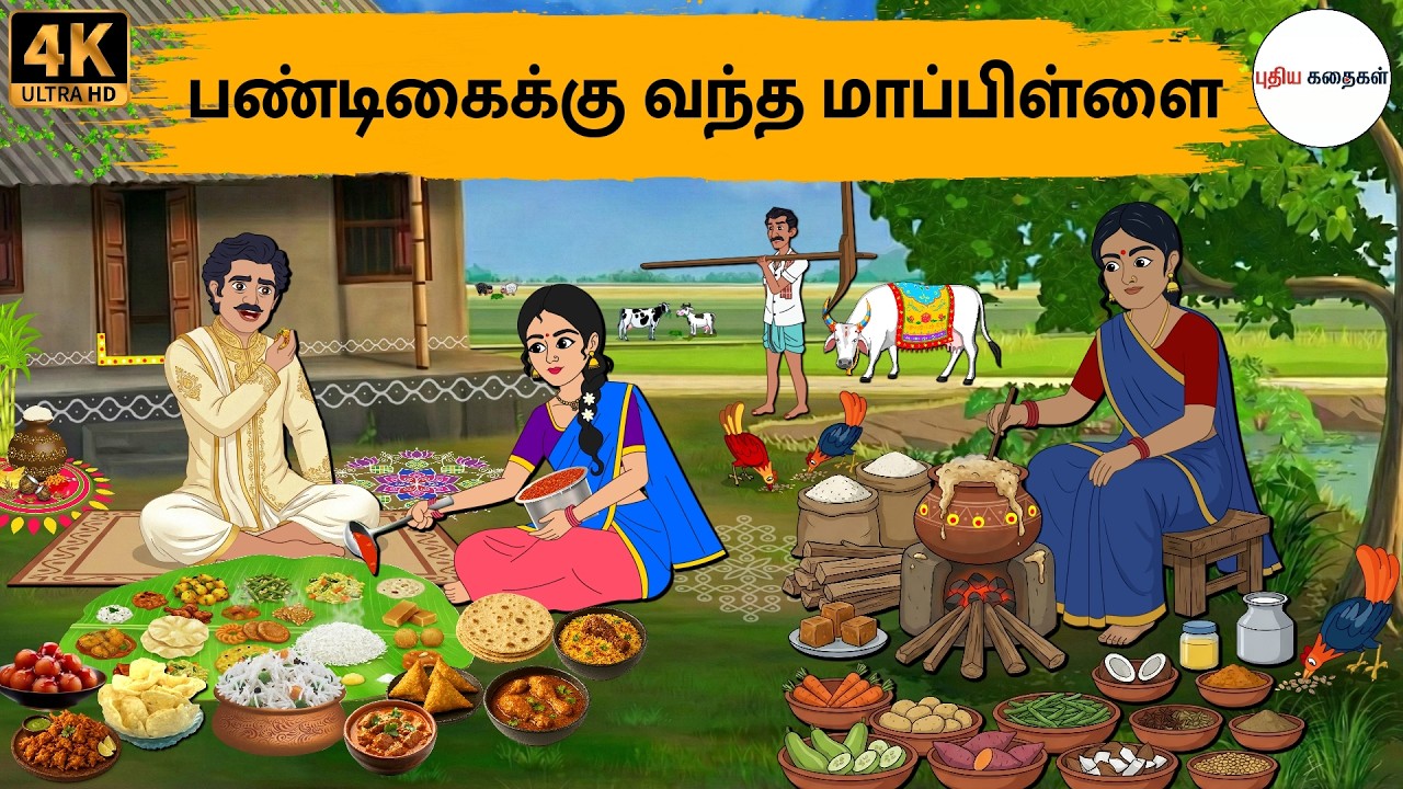 Tamil Stories - பண்டிகைக்கு வந்த மாப்பிள்ளை - Tamil Moral Stories | Puthiya Kadhaigal | Story Tamil